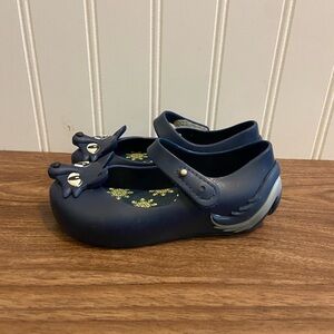 Mini Melissa Ultra Girl Fox Jelly Sandals Mary Jane Flats Blue Size 7 Toddler
